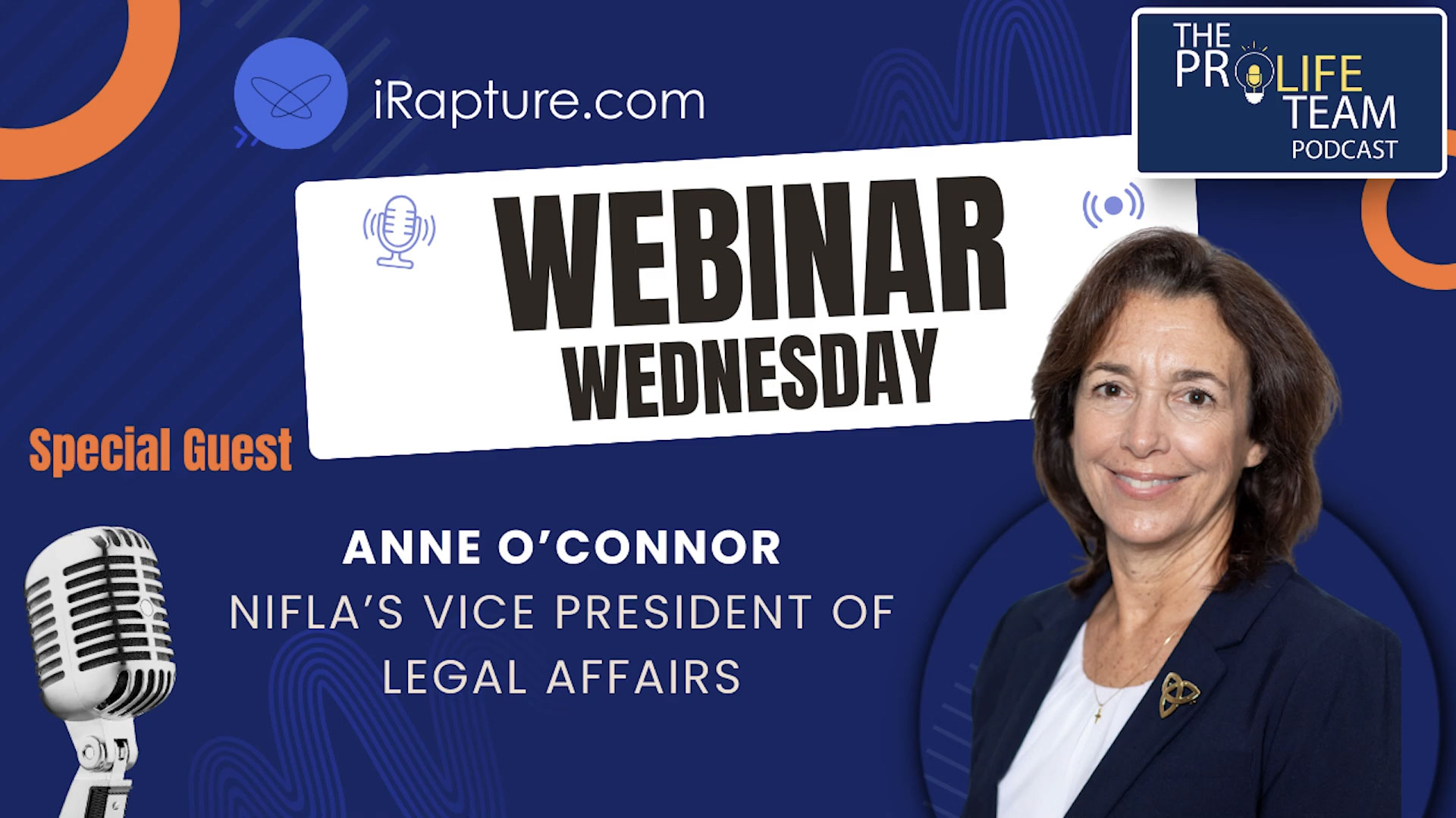 #194: Anne O’Connor | Legal Protections for Pregnancy Centers with Live Q&A