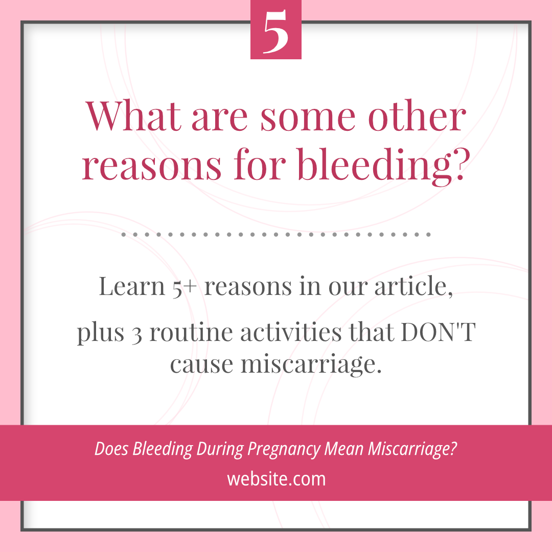 Vaginal Bleeding: Implantation, Miscarriage, or Something Else